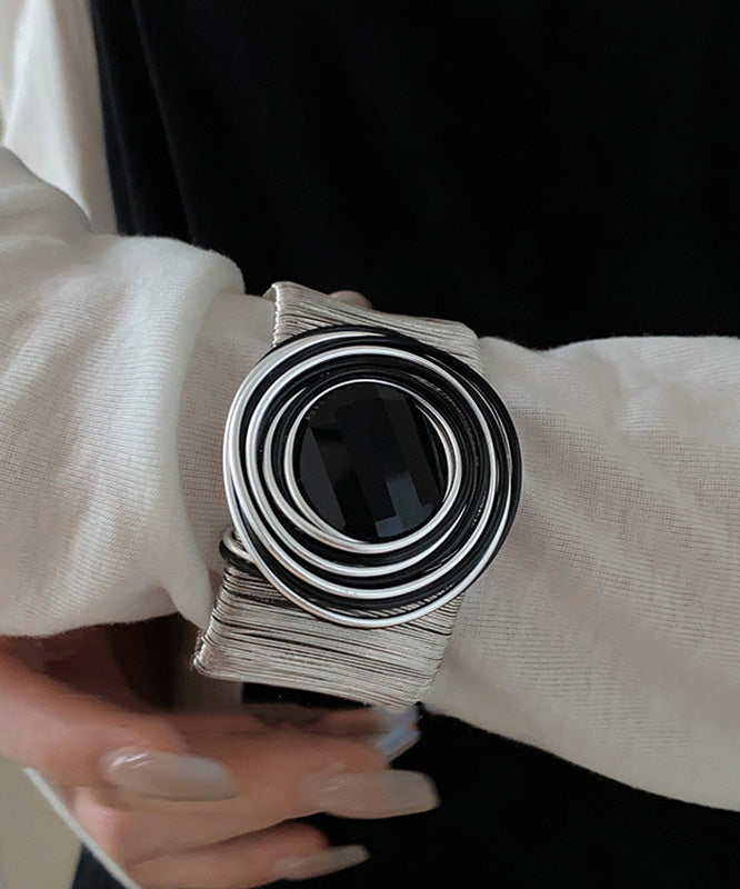 Boho Silk Stainless Steel Alloy Cuff