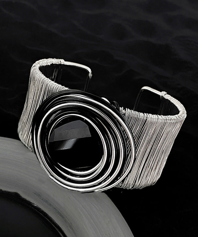 Boho Silk Stainless Steel Alloy Cuff