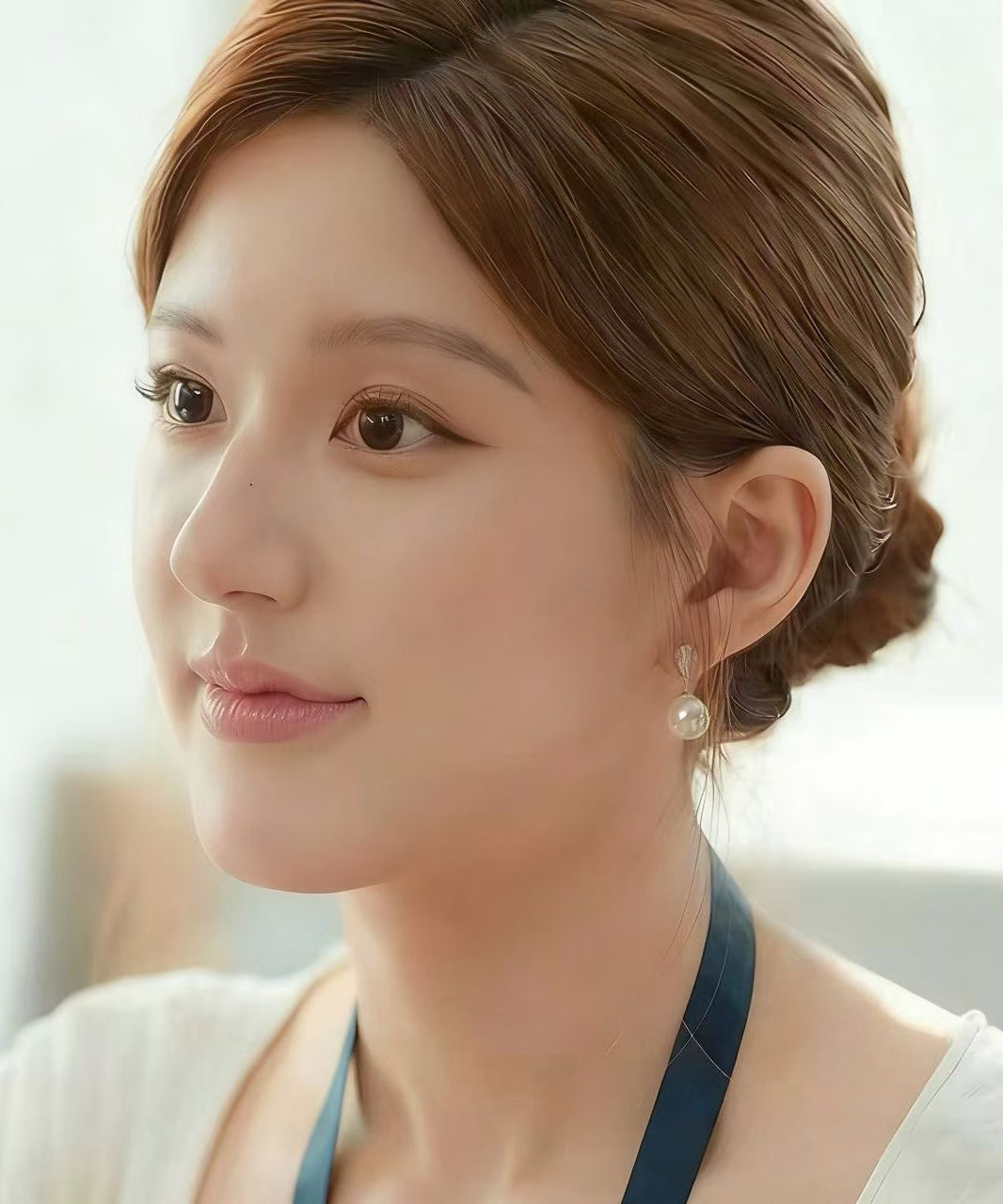 Boho White Pearl Fine Zircon Drop Earrings - Omychic