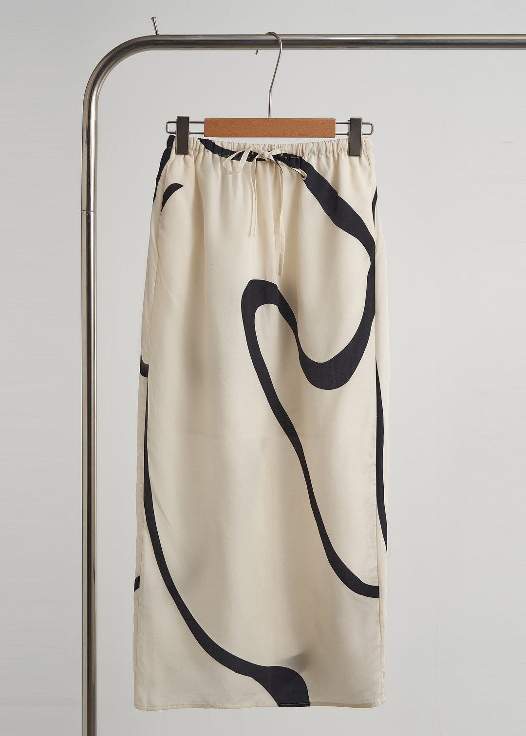 Boutique Apricot Striped Chiffon Two Piece Set Women Clothing Fall