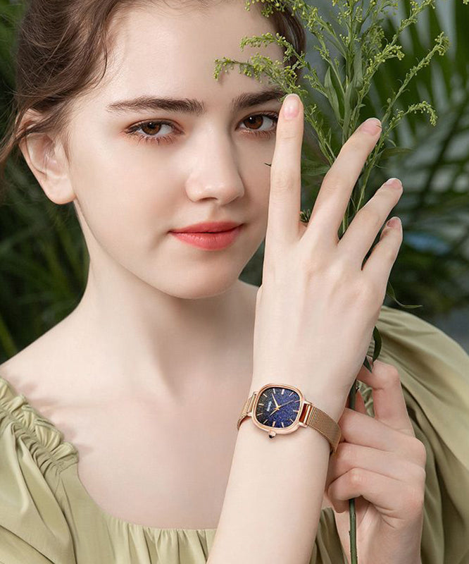 Boutique Green Stainless Steel Quartz Movement Waterproof Watches