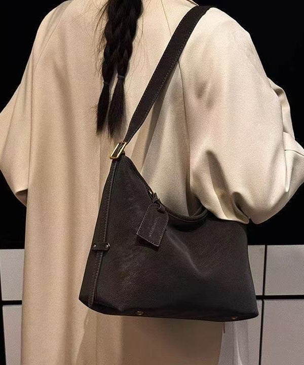 Boutique Khaki Pendant Solid Durable Fine Suede Messenger Bag