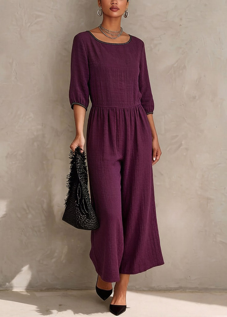 Boutique Purple Tie Waist Silk Vacation Maxi Dresses Summer
