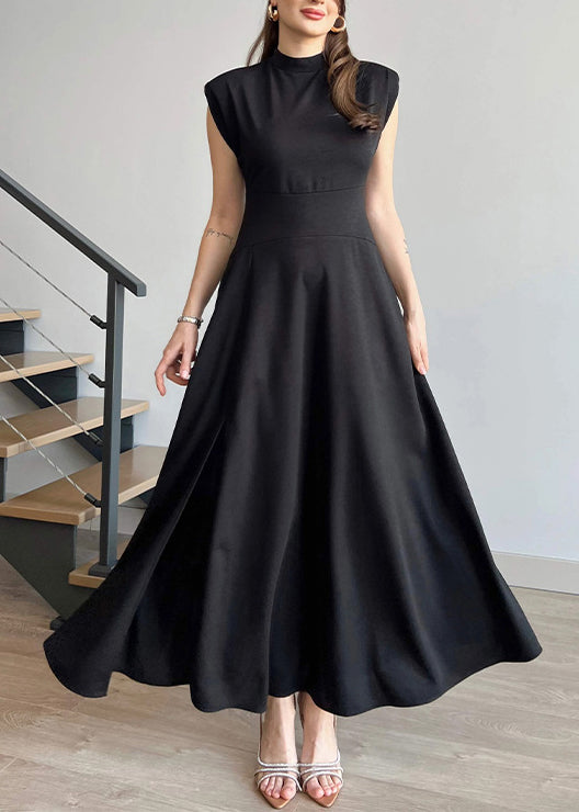 Boutique Red O Neck Side Open Long Dress Summer
