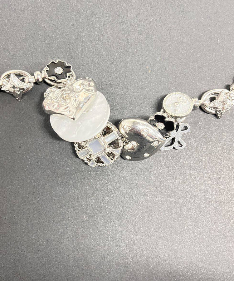 Boutique Silk Metal Chain Chain Bracelet - Omychic