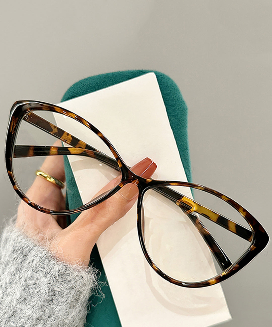 Brief Black PC Cat Eye PC Cat Eye Full Frame Reading Glasses