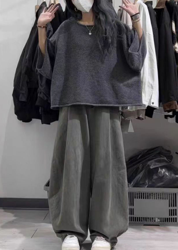 Casual Oversized Cotton Overalls Two Piece Set Outfits Summer