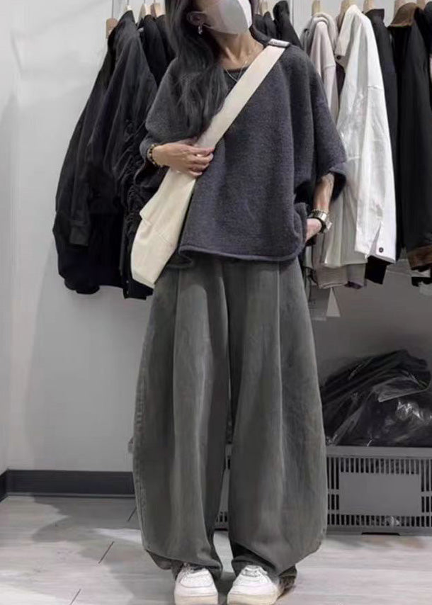 Casual Oversized Cotton Overalls Two Piece Set Outfits Summer