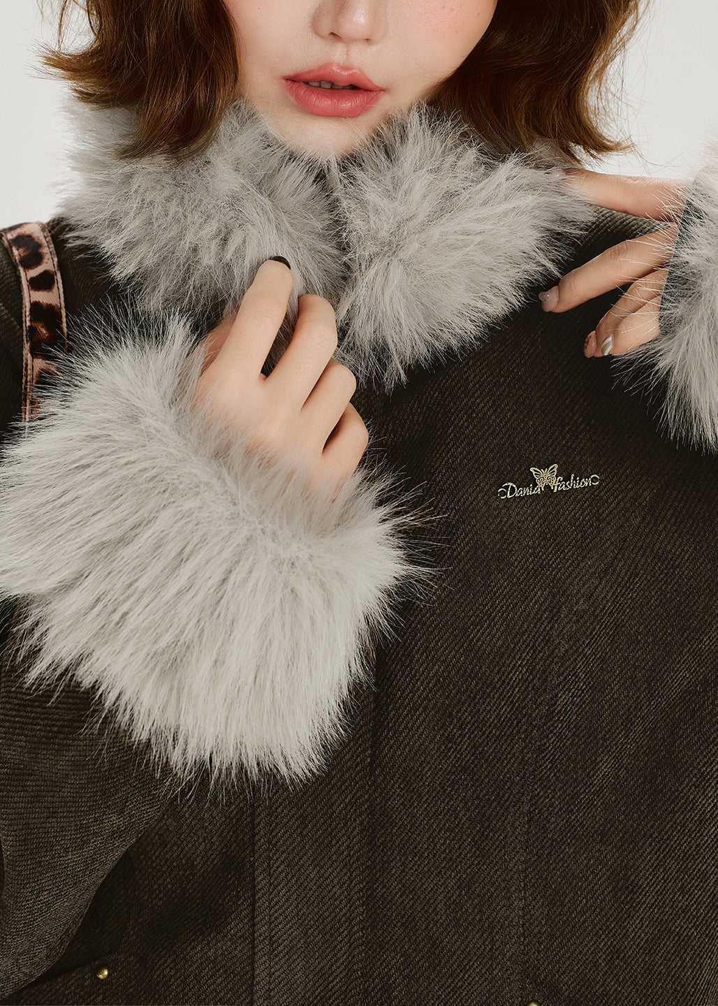 Casual Stand Collar Thick Patchwork Warm Fleece Coats Winter