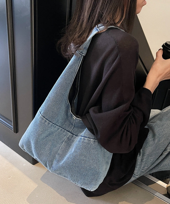 Casual Versatile Large Capacity Denim Shoulder Bag