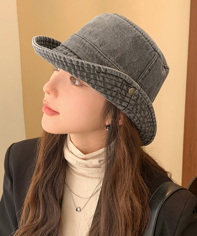 Chic Light Blue Versatile Denim Cowboy Hat