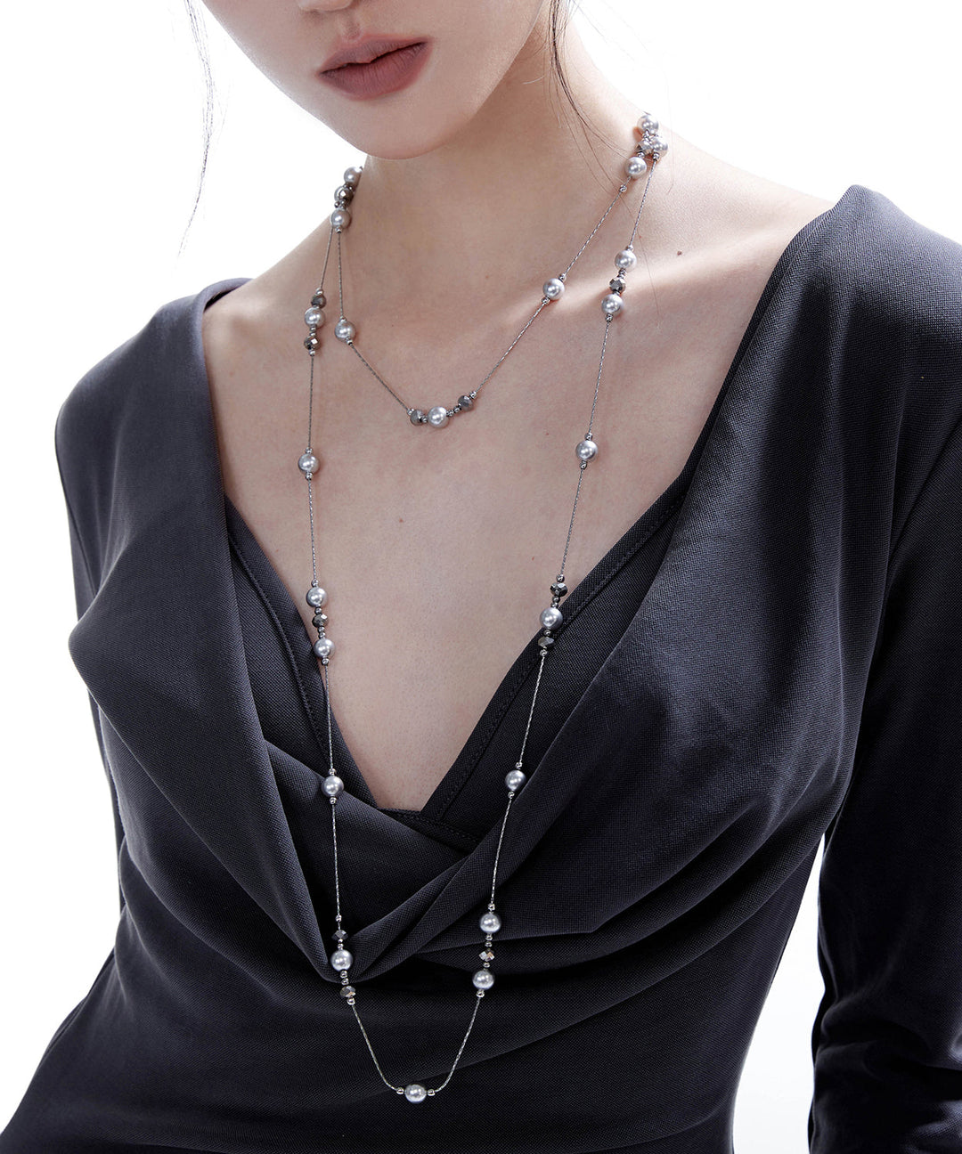 Chic Pearl Multiple Ways To Wear Copper Necklace