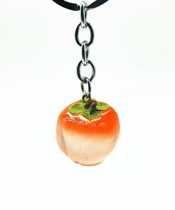 Chic Pink Stainless Steel Resin Keychains