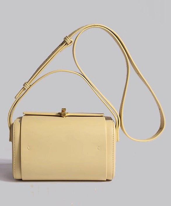 Chic Yellow Versatile Faux Leather Mini Bag
