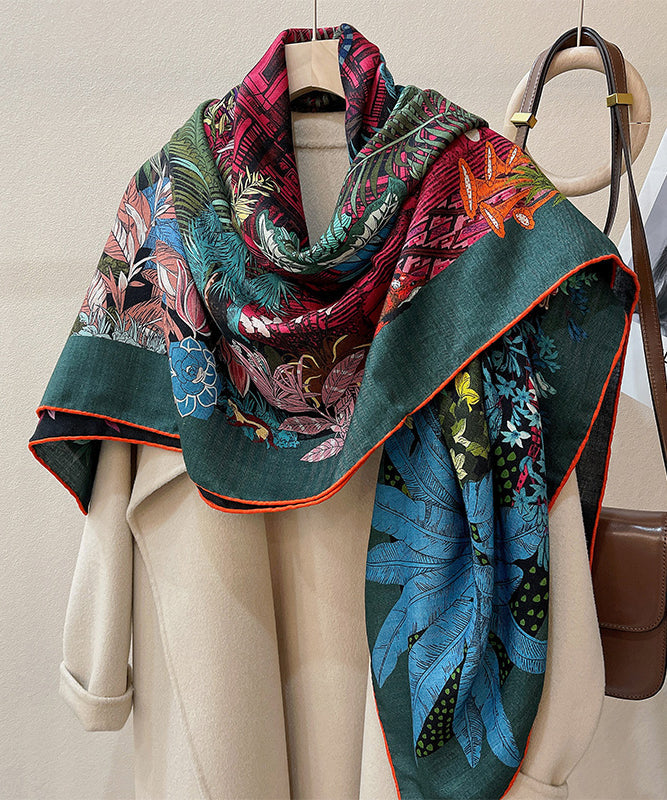 Classy Print Woolen Scarf Autumn Winter