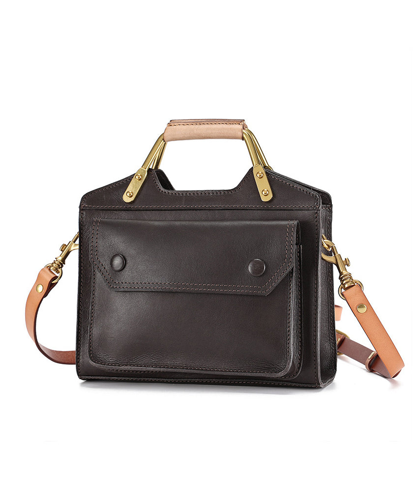 Classy Red Versatile Calf Leather Doctor Bag
