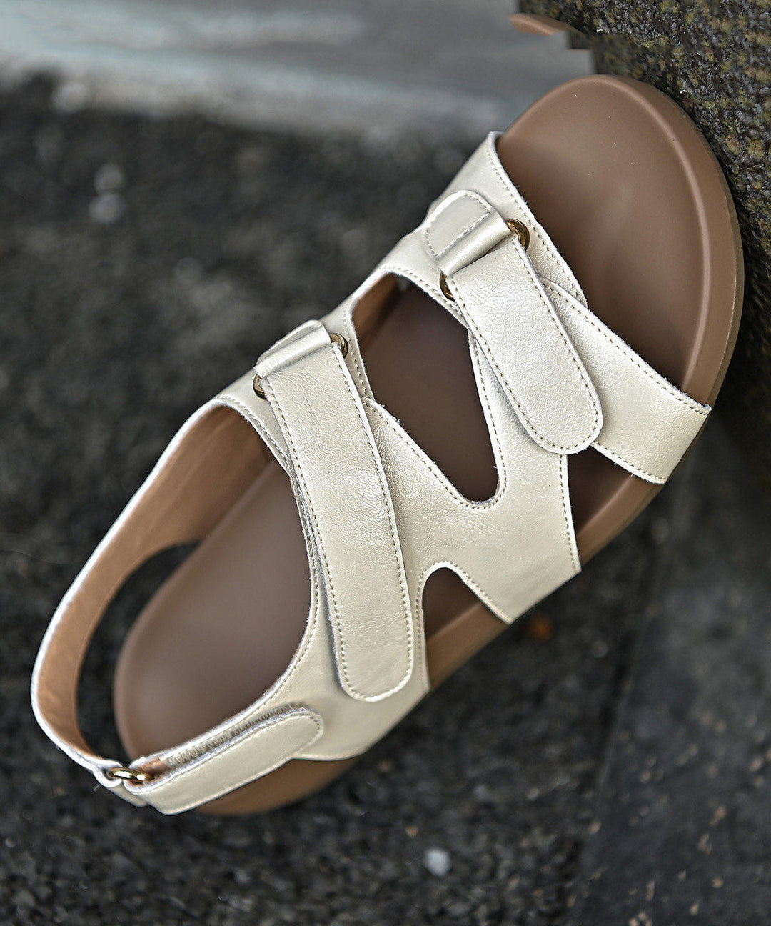 Comfortable White Sandals Hollow Out Sandals
