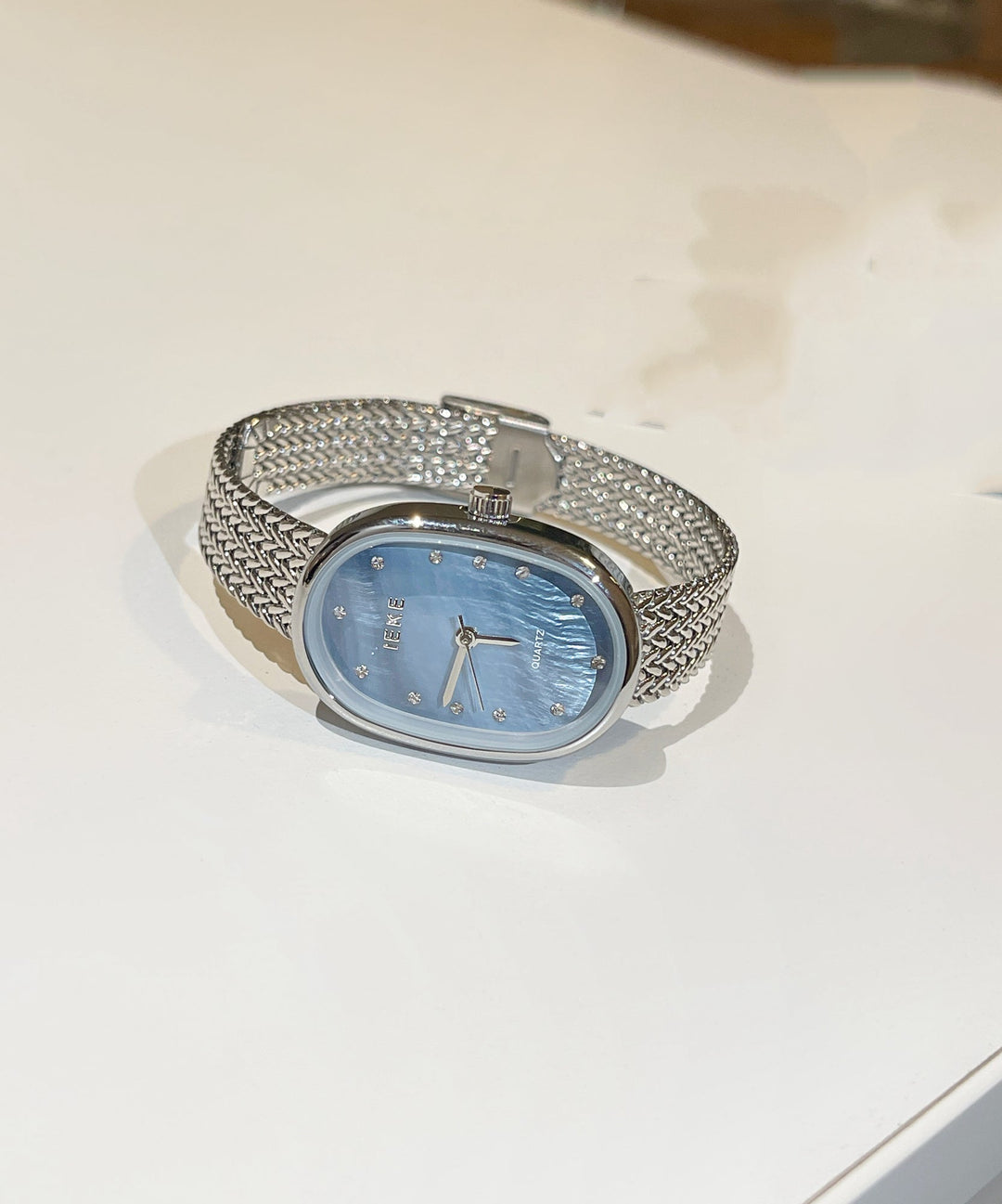 Cute Silk Stainless Steel Quartz Movement Watches
