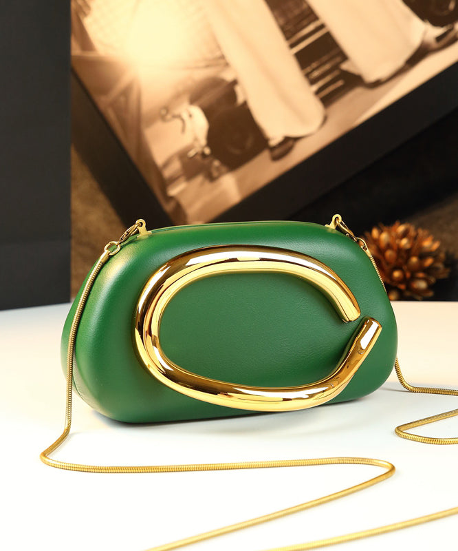 Elegant Chocolate Solid Durable Evening Bag