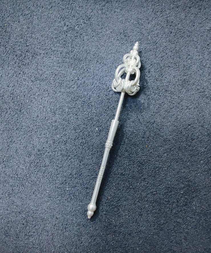 Ethnic Style Handmade Original Gold Copper Zen Staff Earrings - Omychic