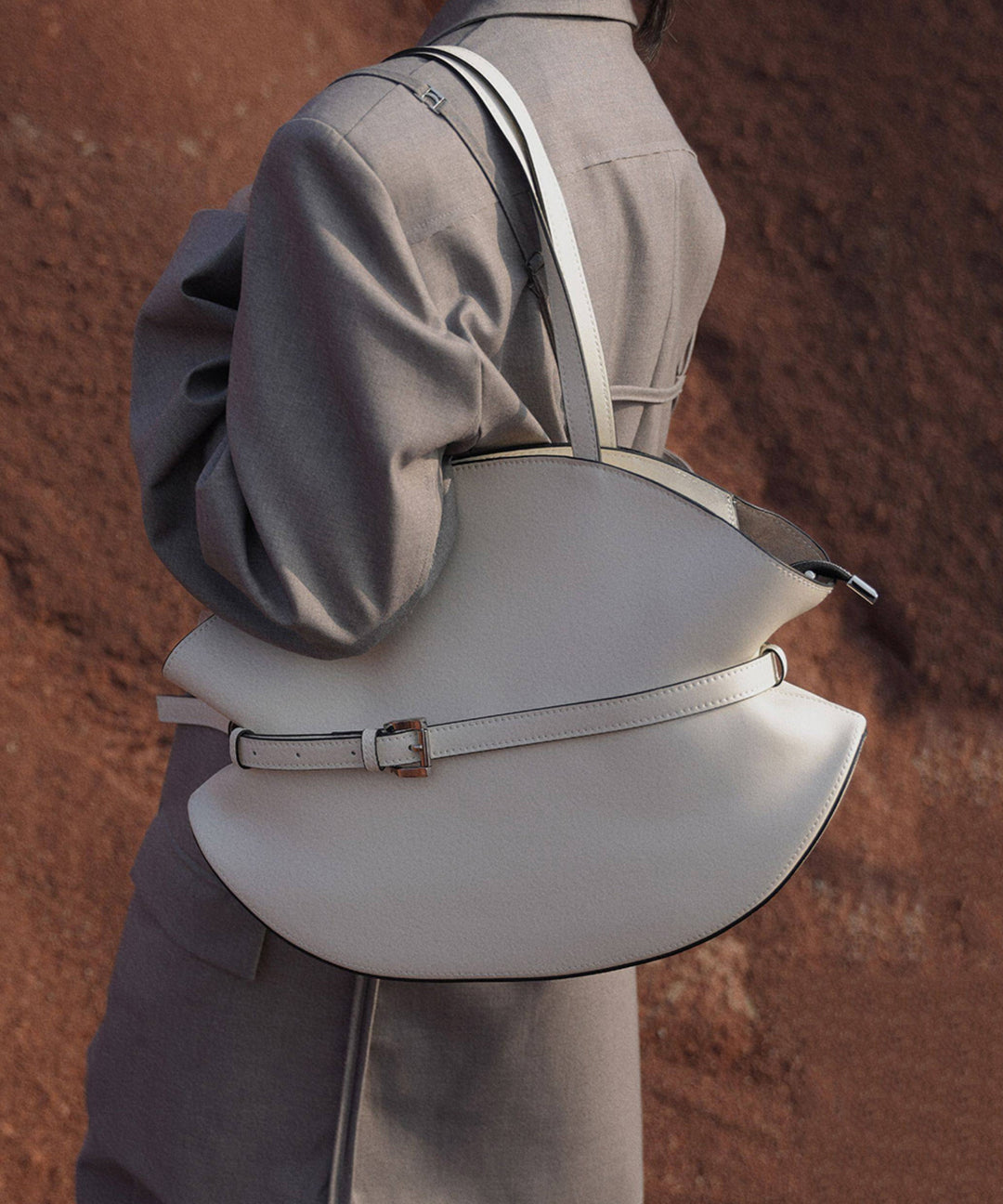 Fashion Black Large Capacity Calf Leather Shoulder Bag