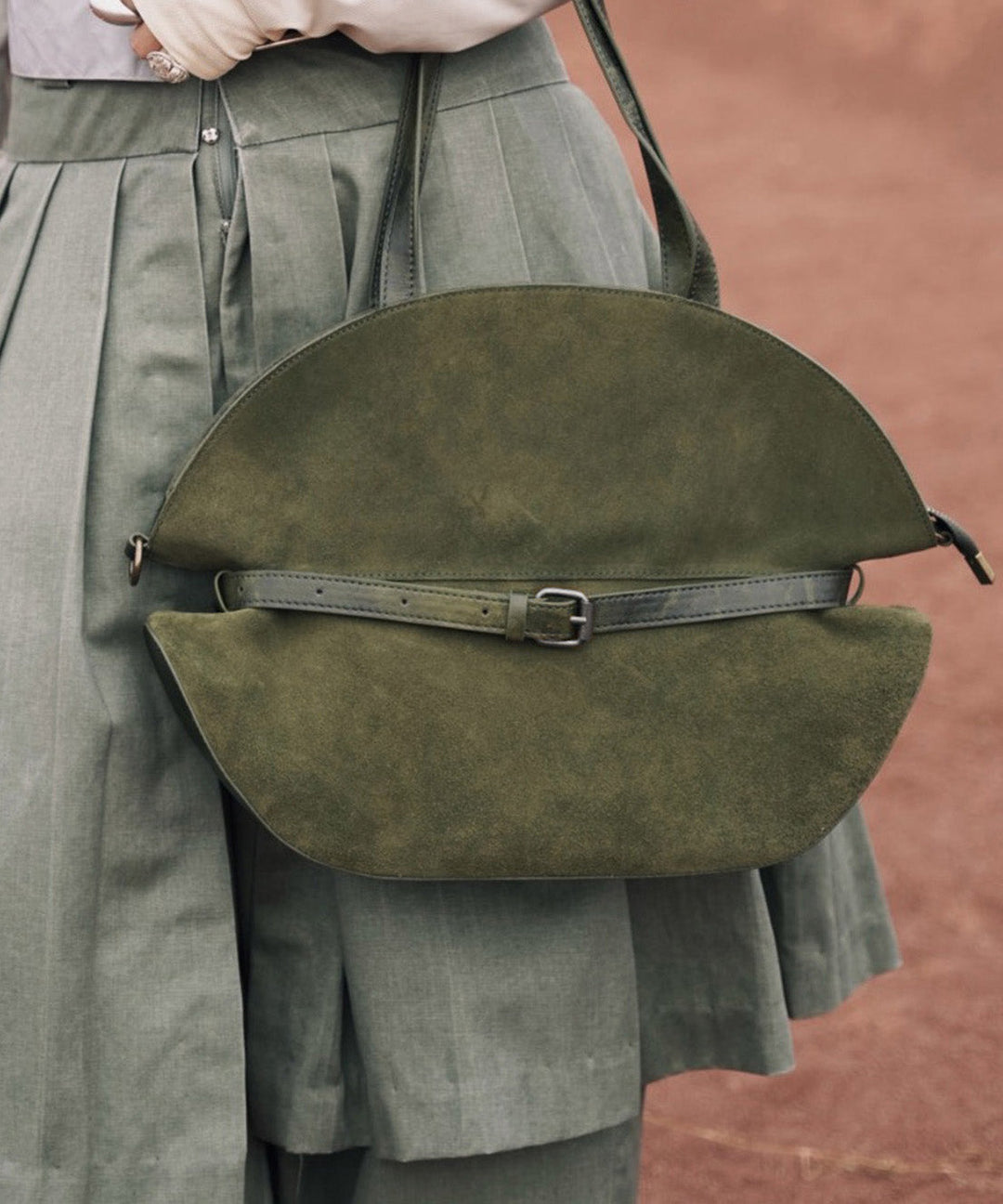 Fashion Black Large Capacity Calf Leather Shoulder Bag