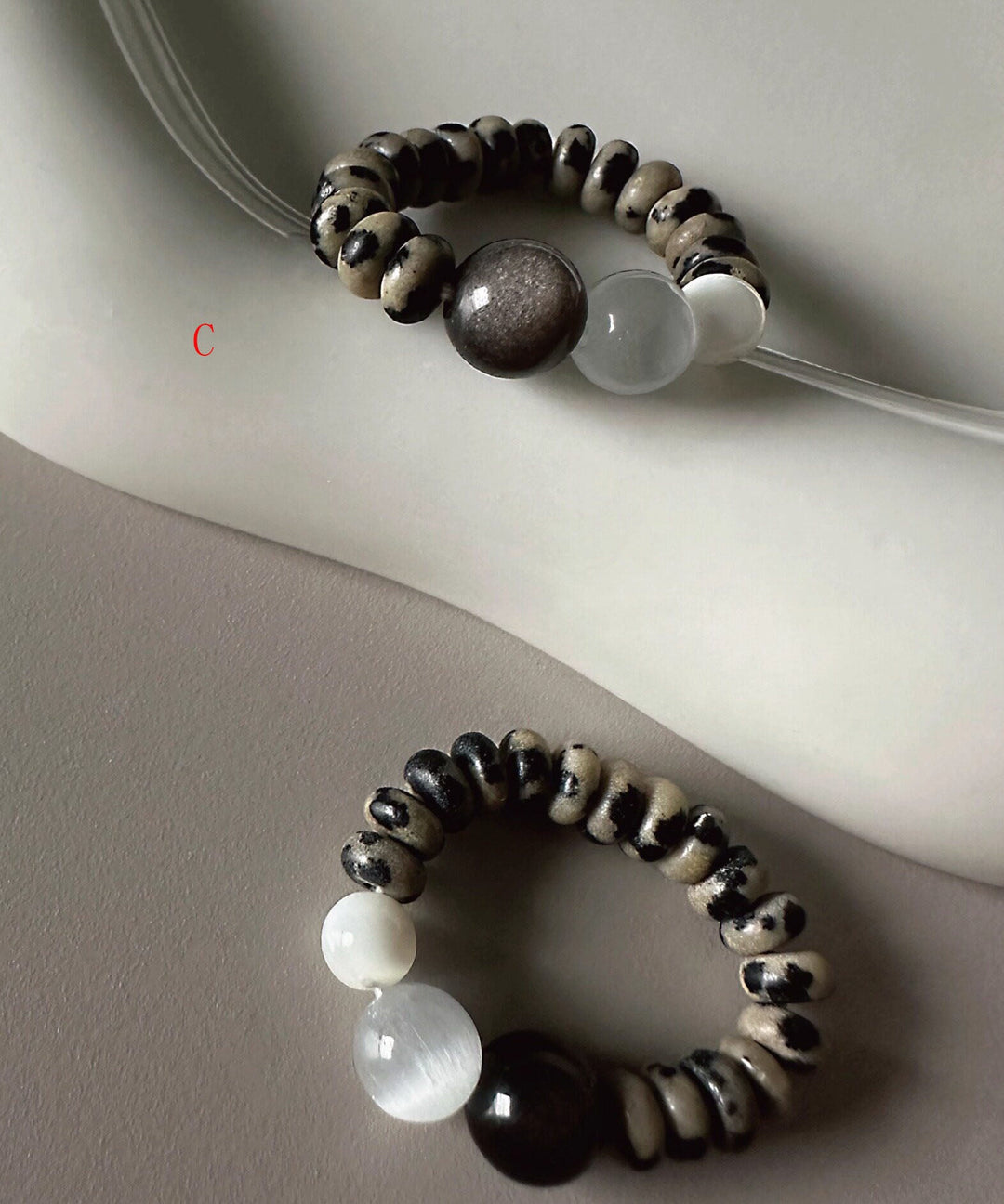Fashion Design Crushed Silver Crystal Stones Rings