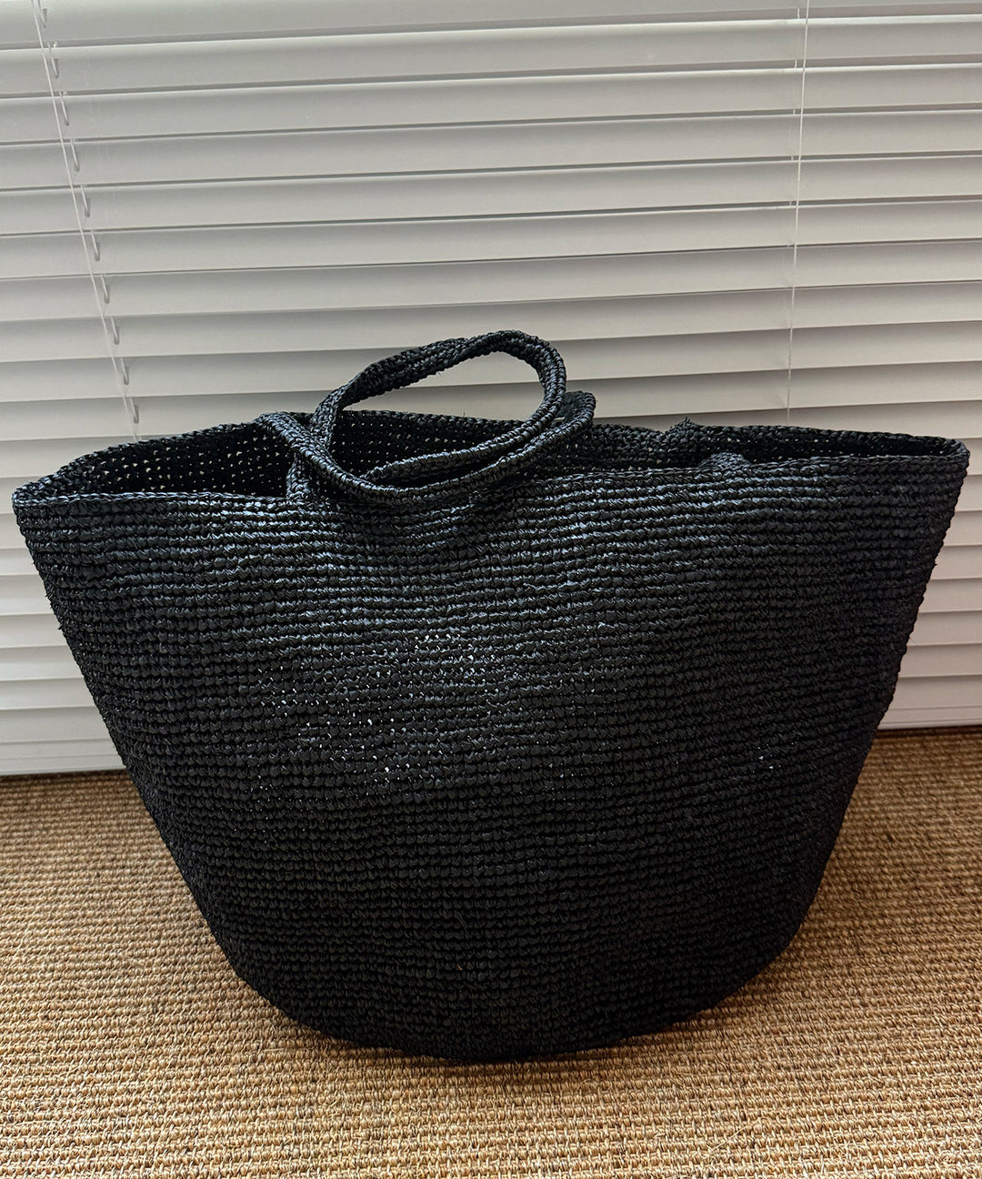 Fashion Handmade Red Straw Woven Large Capacity Shoulder Bag