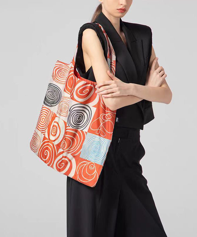 Fashion Lightweight Black Large Capacity Shopping Bag