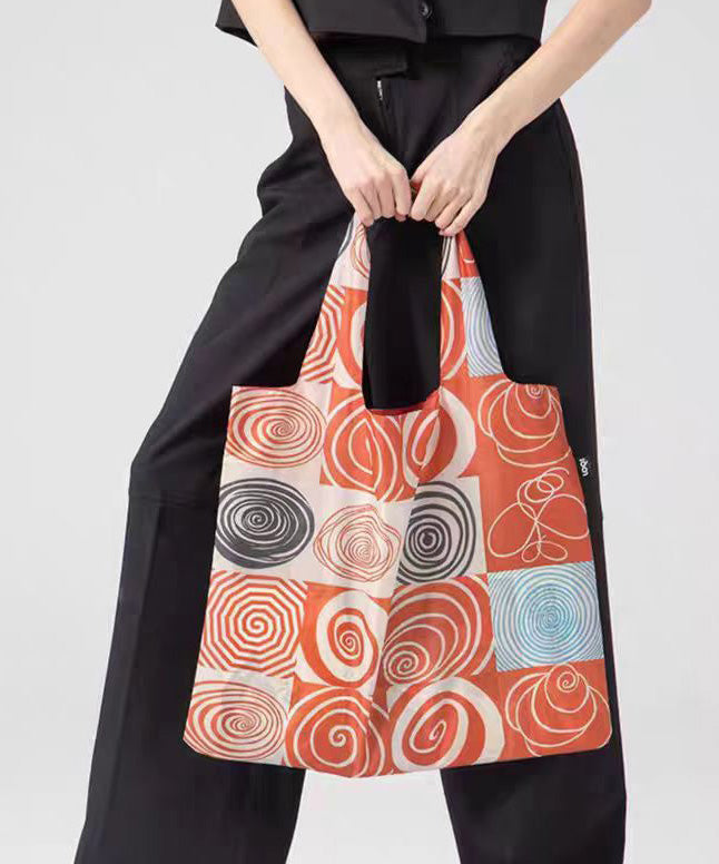 Fashion Lightweight Black Large Capacity Shopping Bag