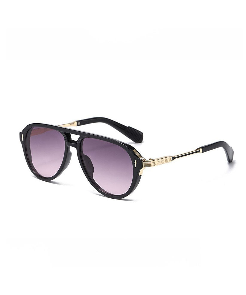 Fashion Personalized Tortoiseshell Metal Toad Sunglasses