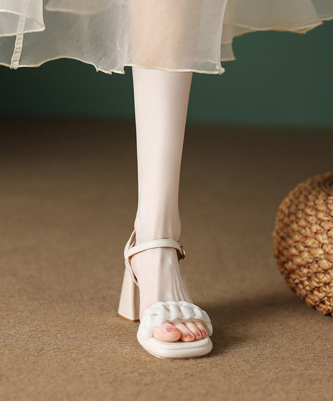Fashion Purple Sandals Chunky Sandals