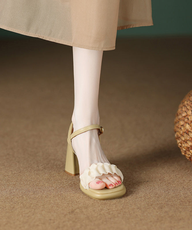Fashion Purple Sandals Chunky Sandals