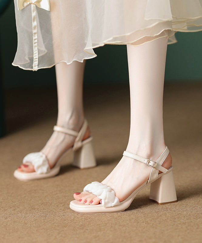 Fashion Purple Sandals Chunky Sandals