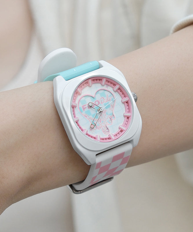 Fashion Purple Silicone Rubber Waterproof Silicone Rubber Watch