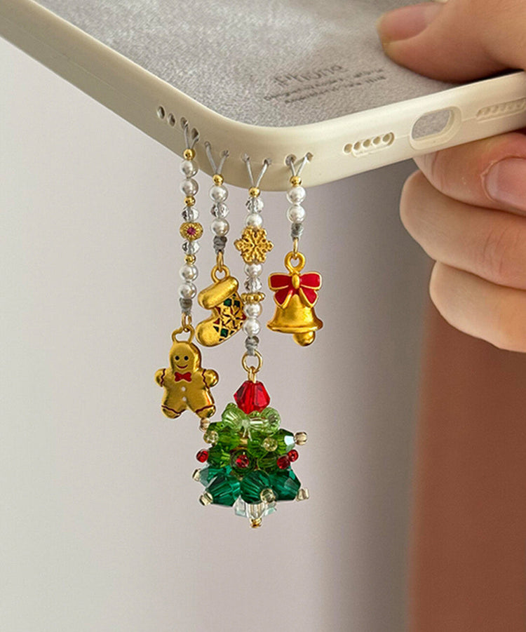 Fashion Sweet Christmas Versatile Mobile Phone Chain Pendant - Omychic