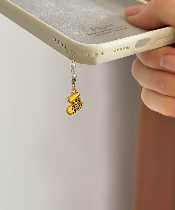 Fashion Sweet Christmas Versatile Mobile Phone Chain Pendant - Omychic