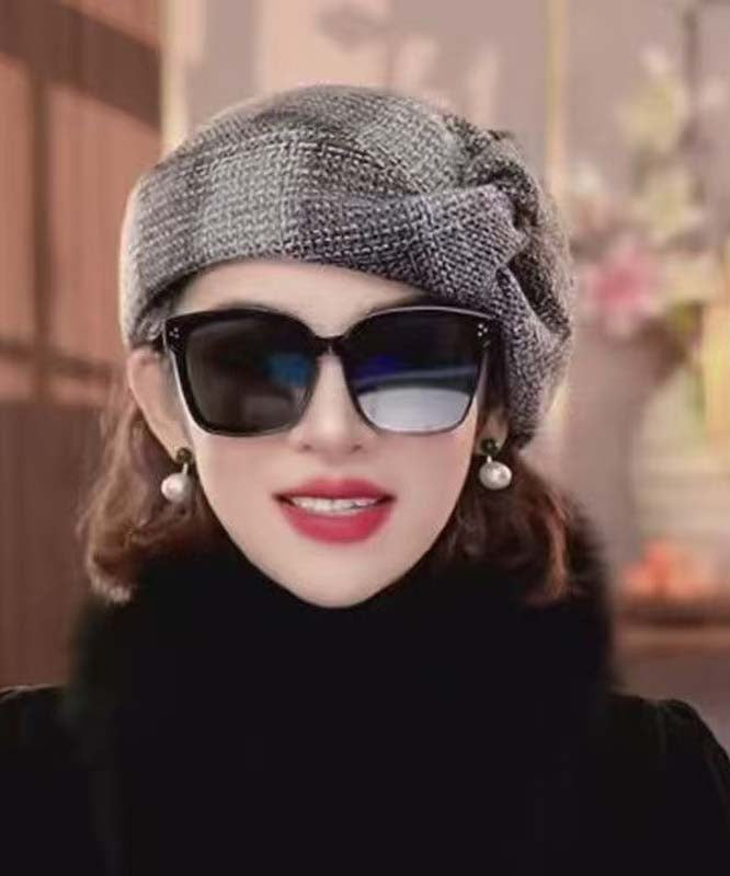 Fashion Versatile Coffee Warm Wool Blend Beret Hat