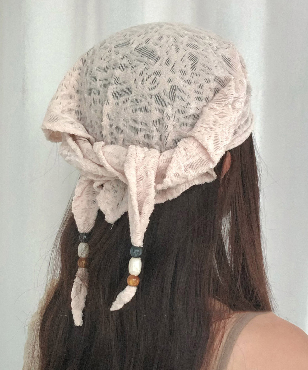 Fashion Versatile Green Wooden Bead Triangle Headband