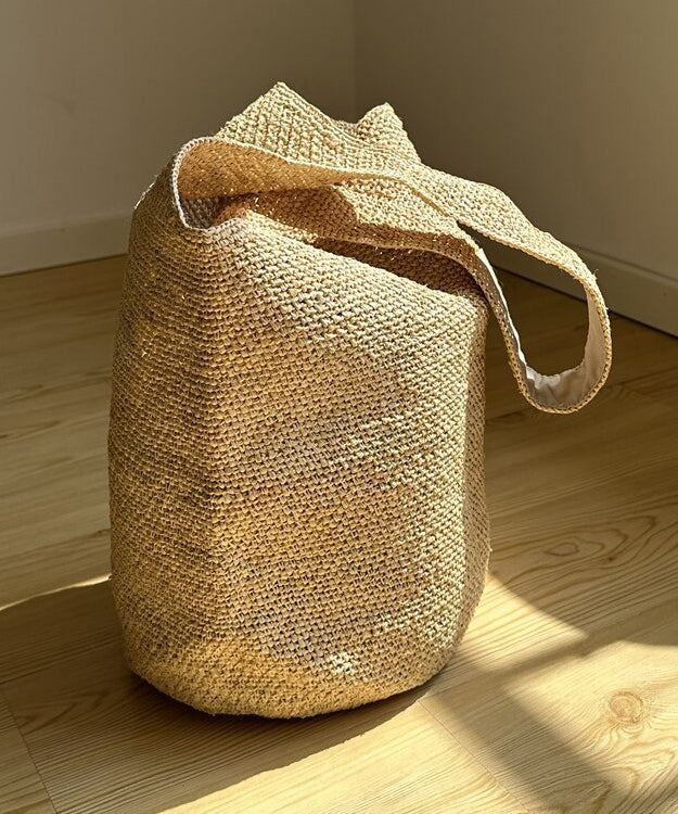 Fashion Versatile Large Capacity Vacation Straw Woven Shoulder Bag