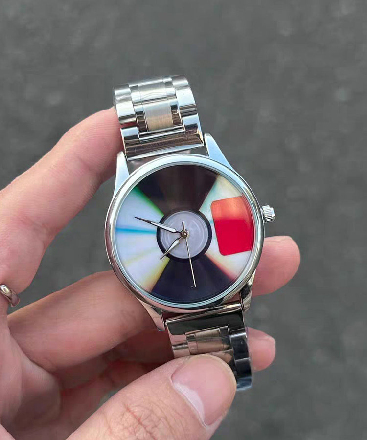 Fine Rainbow Stainless Steel Waterproof Men Watches - Omychic