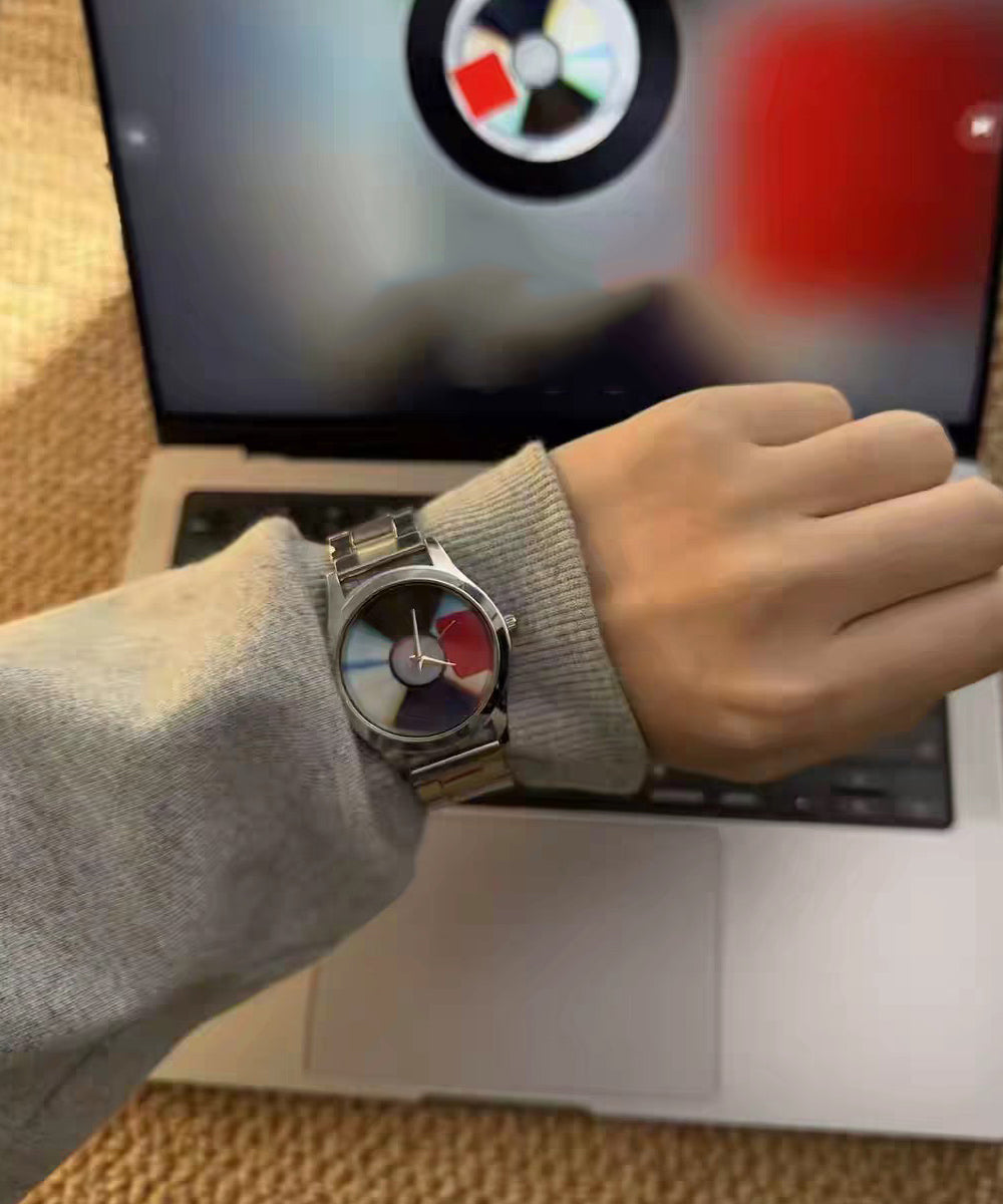 Fine Rainbow Stainless Steel Waterproof Men Watches - Omychic