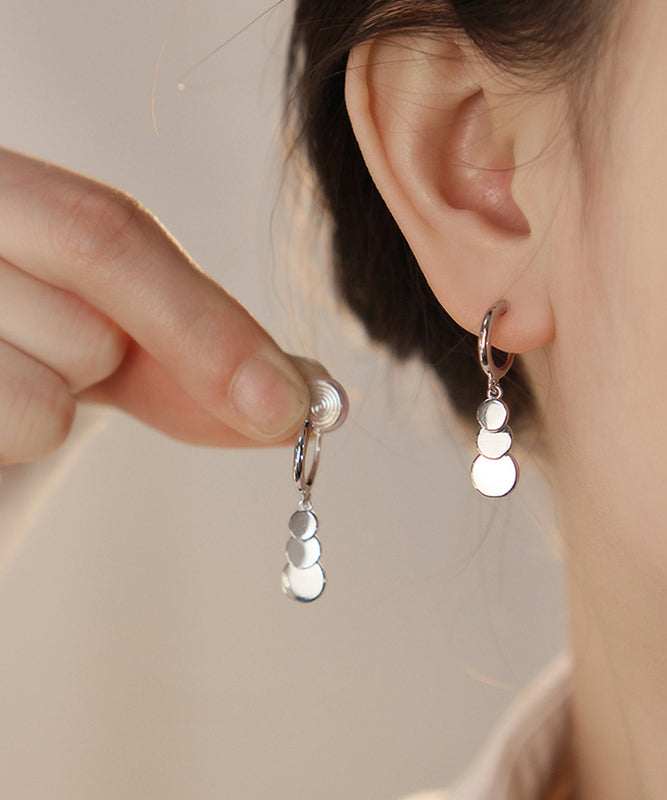 Fine Silk Copper Overgild Tassel Drop Earrings