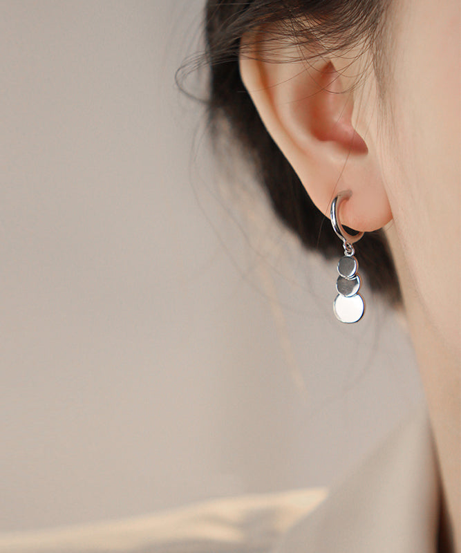 Fine Silk Copper Overgild Tassel Drop Earrings