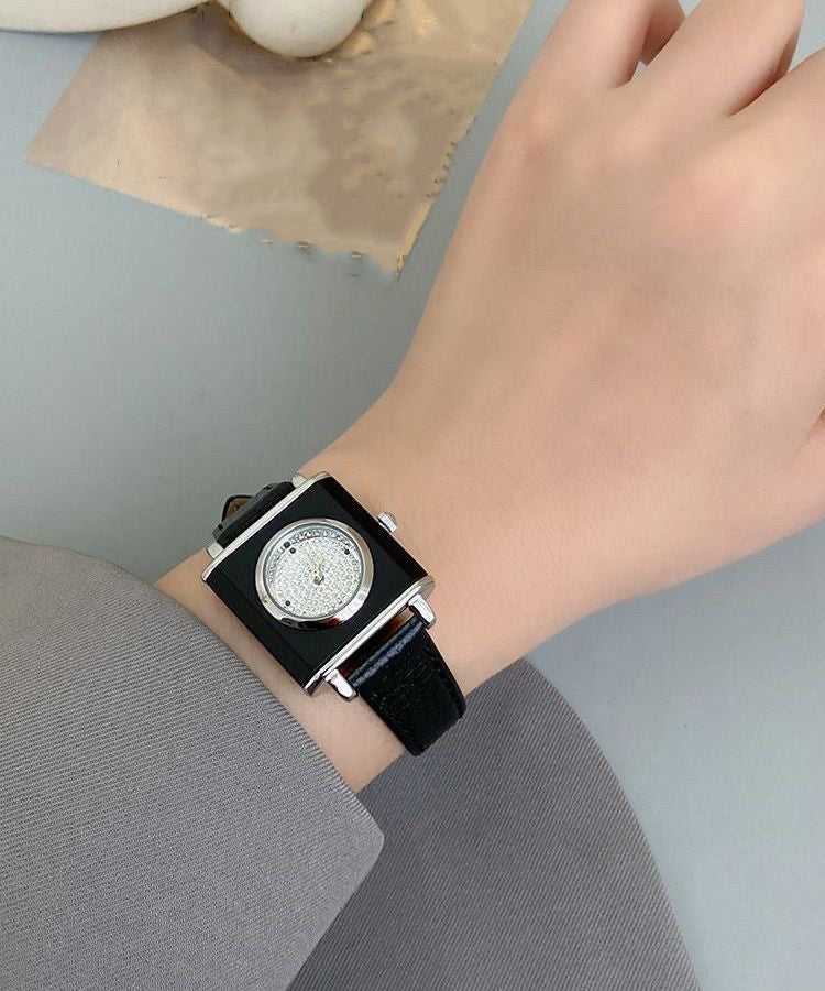 Fine Silk Leather Mechanical Movement Resin Watches