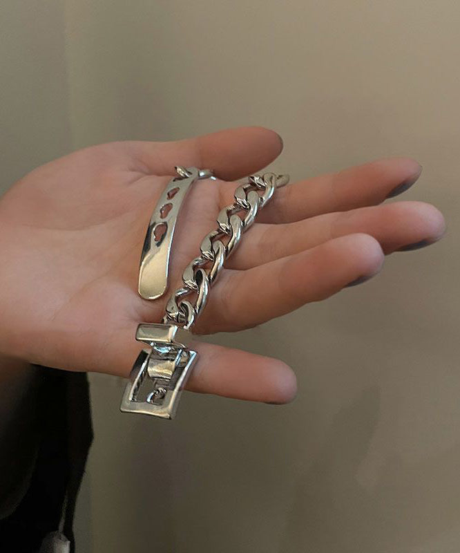 Fine Silk Stainless Steel Chain Chain Bracelet