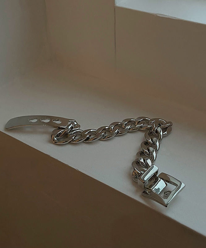 Fine Silk Stainless Steel Chain Chain Bracelet