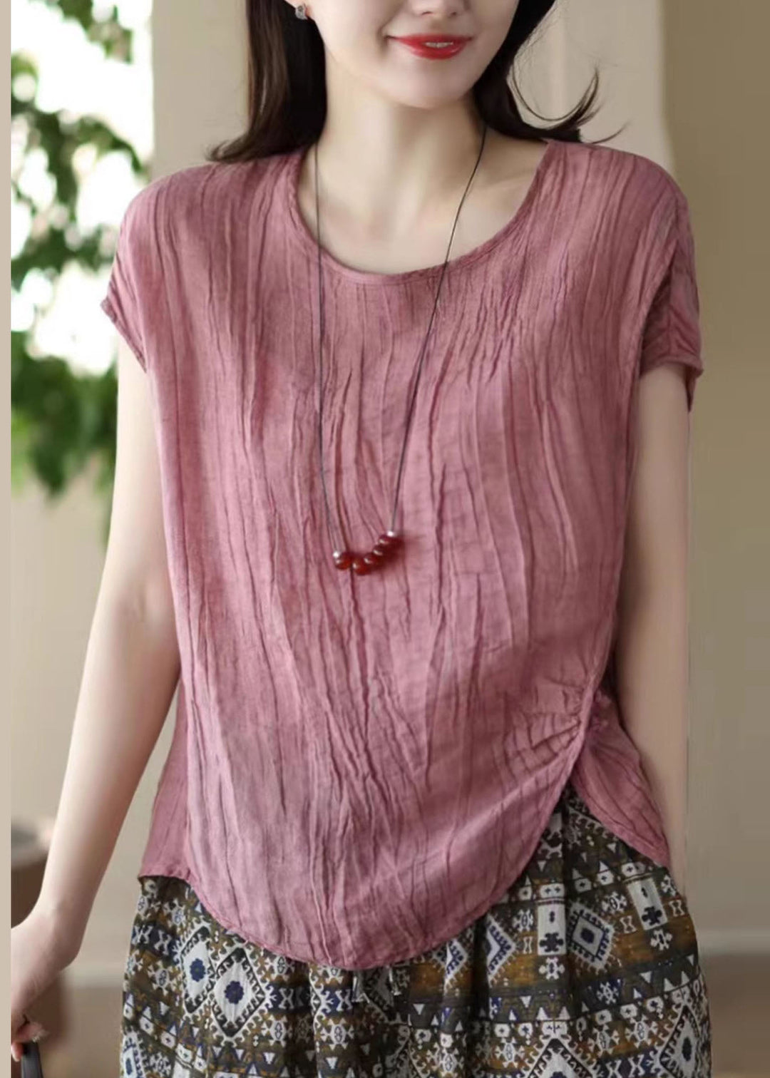 Fitted White Asymmetrical Linen Beach Vest Summer