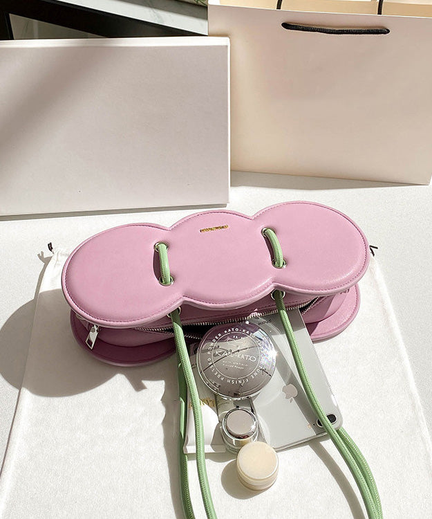 French Pink Durable Faux Leather Hobo Bag