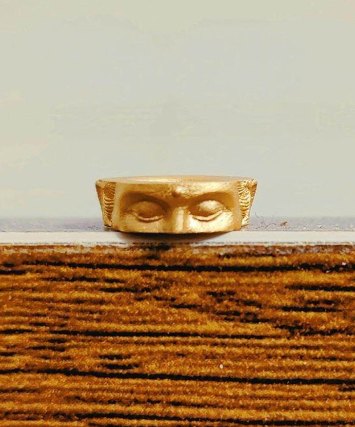 Handmade Silver Gilding Without Saying Buddha's Barrier Beads - Omychic